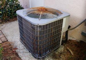 old hvac unit